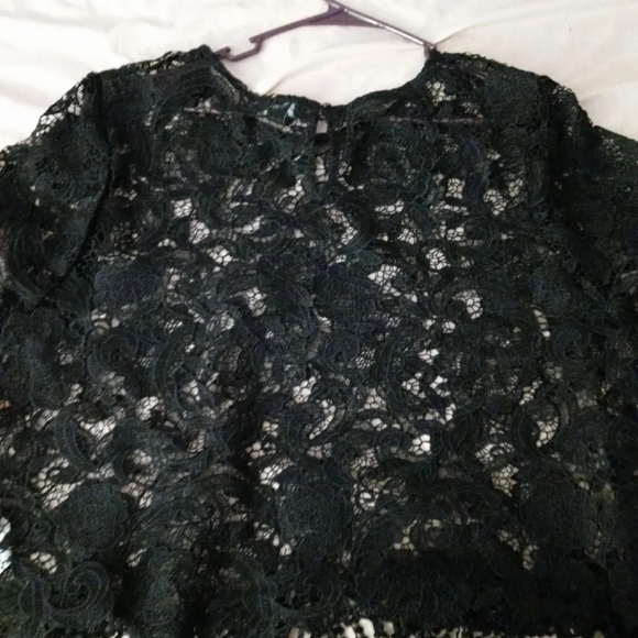 Forever21 Lace fringe top - Picture 3 of 3